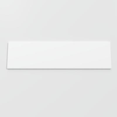 Color Collection Bright White Ice 4-1/4 x 16 Single Bullnose