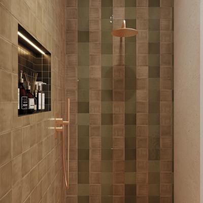 Riad Cacao 5x5 Field Tile - Hover