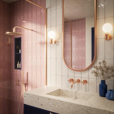 Joy Velvet Pink 4x10 - Hover