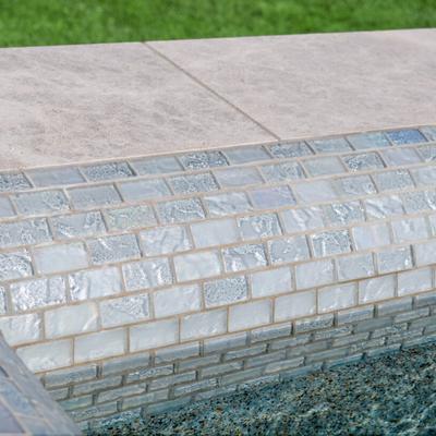 Aquabella Odyssey Athens 1x2 Glass Mosaic 12"x12" Pool Tile (OD-140) - Hover
