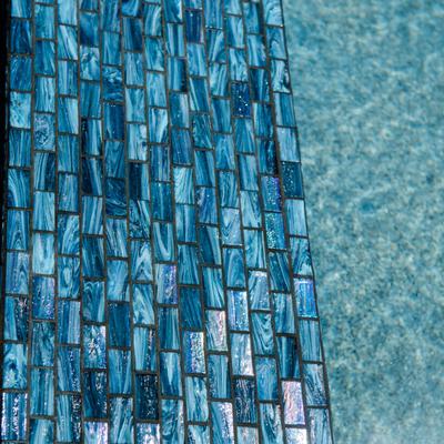 Aquabella North Seas Norwegian 1x2 Glass Mosaic 12"x12" Pool Tile (NS-1214) - Hover