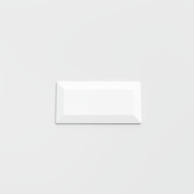 Color Collection Textures BG White Ice 3x6 Beveled