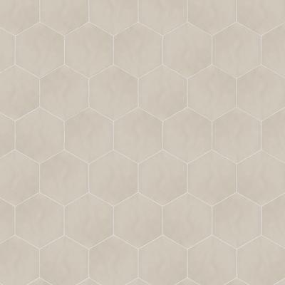 Maiolica Hexagon 7x8 Biscuit