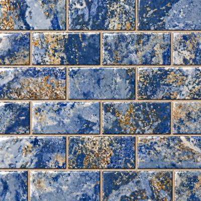 Aquabella Abyss Tikal 1x2 Porcelain Mosaic 12"x12" Pool Tile (AY-1224)