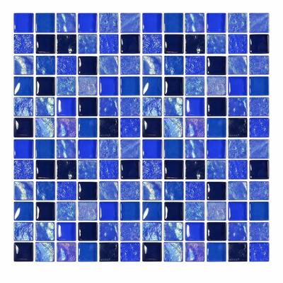 Aquabella Night Life Galant 1x1 Glass Mosaic 12"x12" Pool Tile (NL-1132)