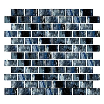Aquabella Espania Granada 1x2 Glass Mosaic 12"x12" Pool Tile