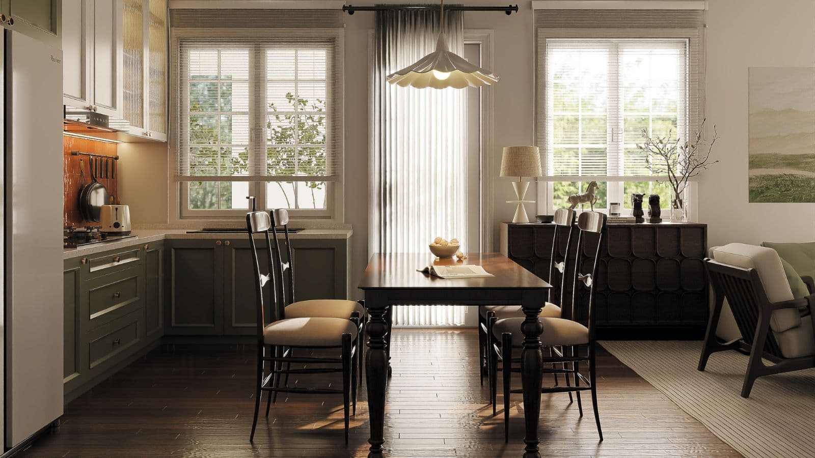 Kitchen 3D Rendering - Image 15