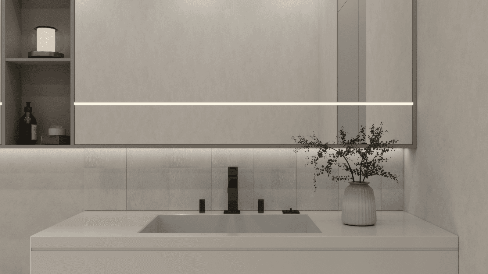 Bathroom 3D Rendering - Image 7