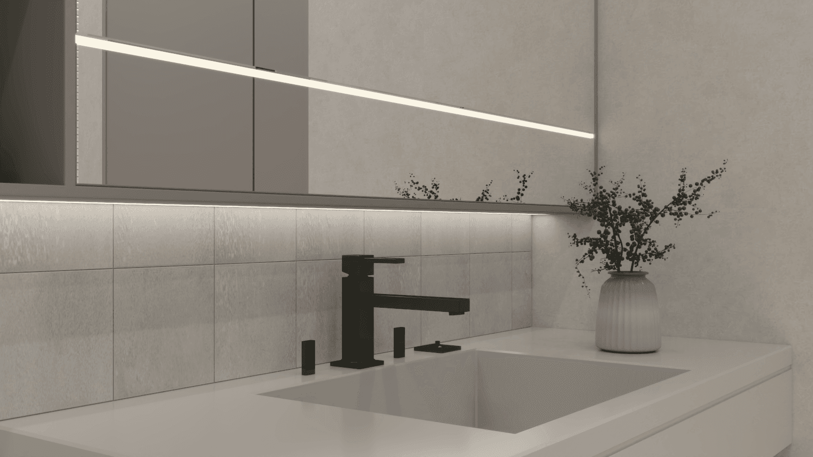 Bathroom 3D Rendering - Image 8