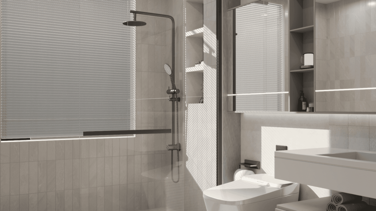 Bathroom 3D Rendering - Image 4