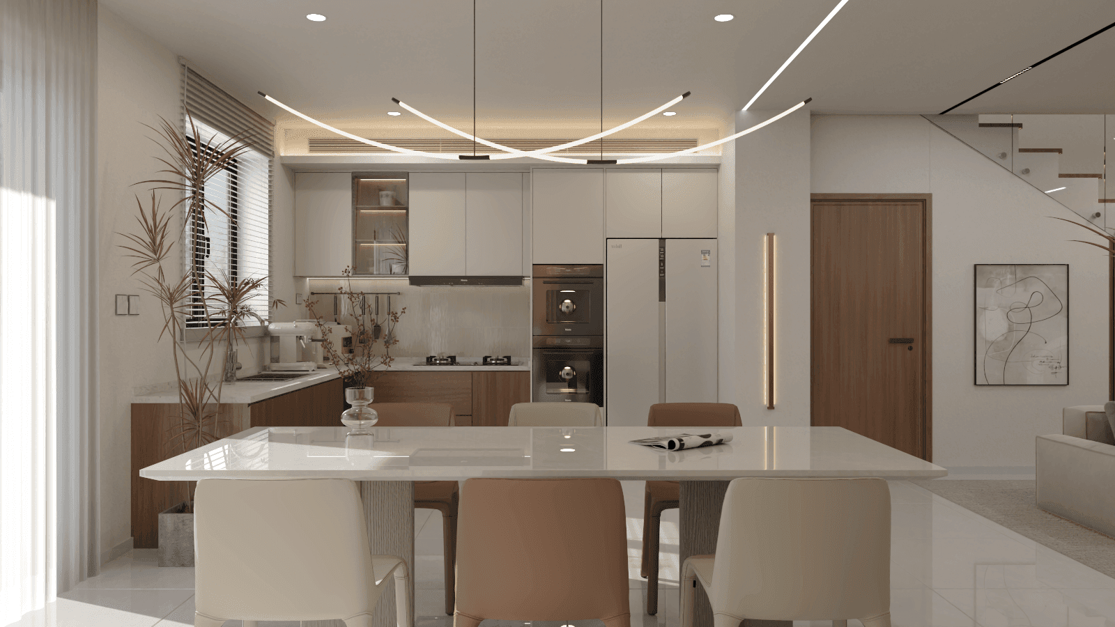 Kitchen 3D Rendering - Image 3