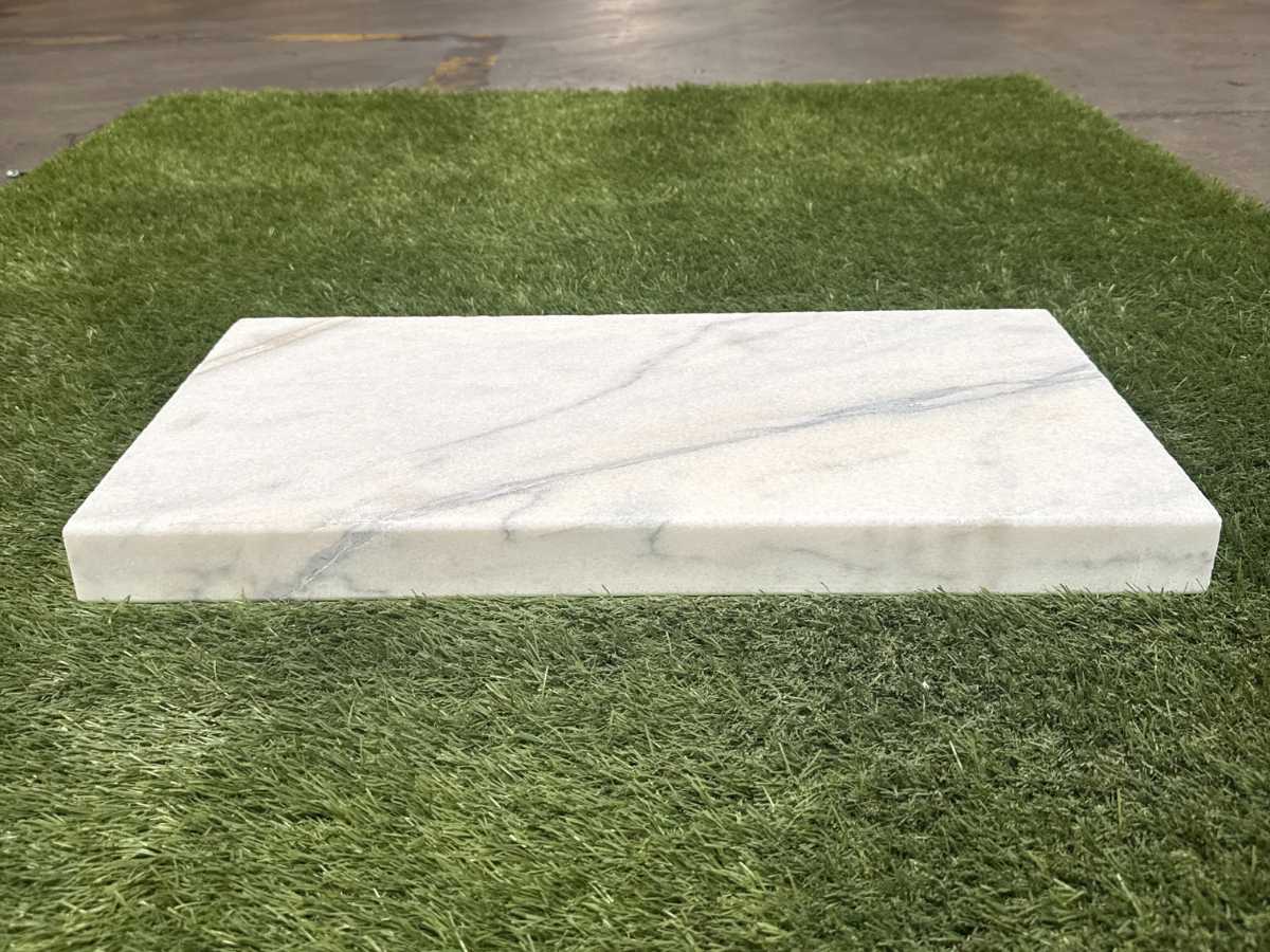 Carrara Equinox Marble 5cm Modern Pool Coping 16x24 - Image 3