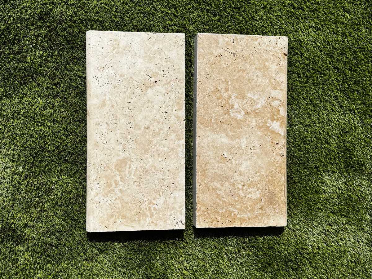 Cordoba Cream 5cm Bullnose Pool Coping 12x12 - Image 3