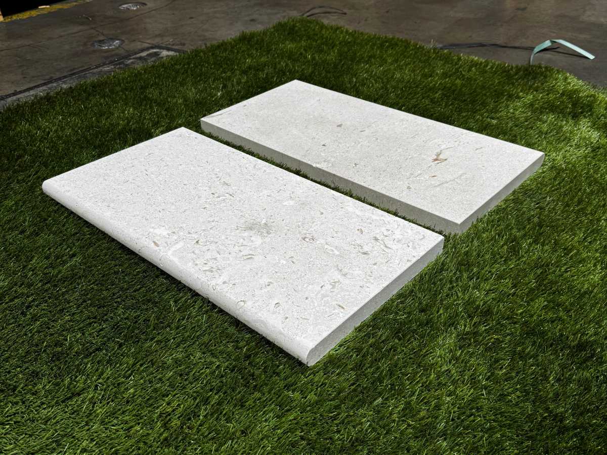 Desert Sand 3cm Bullnose Pool Coping 12x12 - Image 3