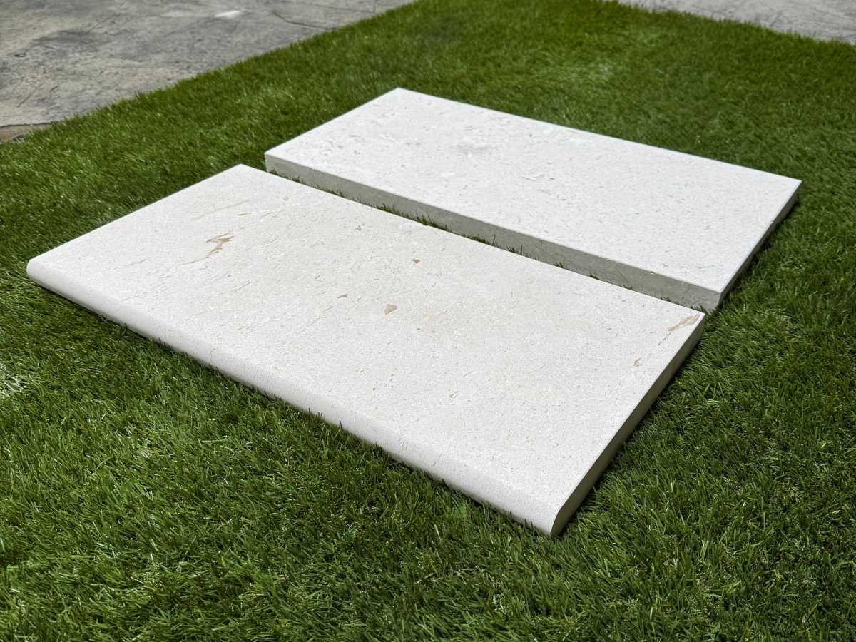 Desert Sand 3cm Double Bullnose Pool Coping 16x24 - Image 2