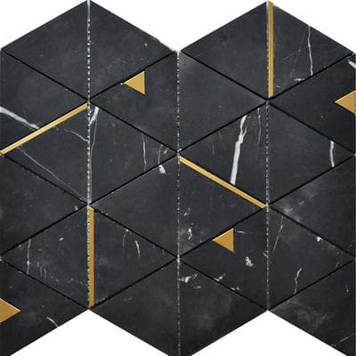 Nero Marquina Triangle