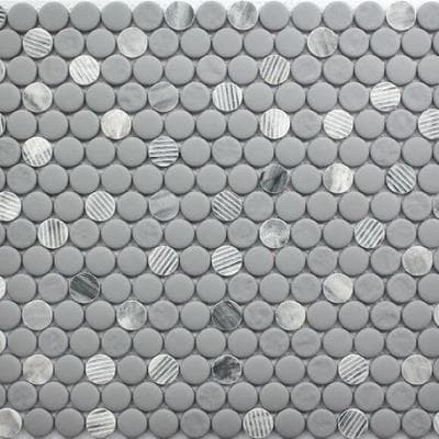 Gray Granite Penny Round