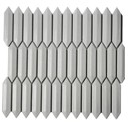 White 3D Picket