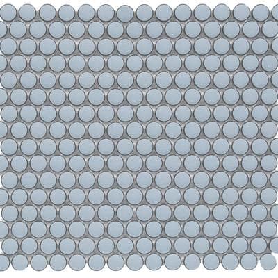 SKY Blue Penny Round