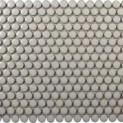 Cream Penny Round