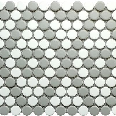 Gray & White Matte