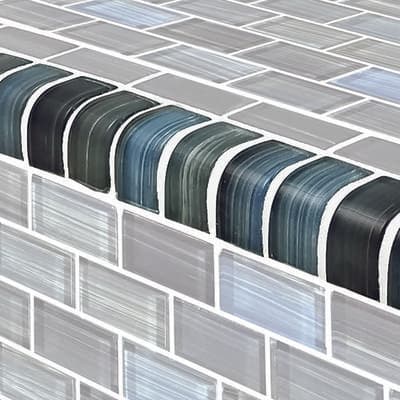 Steel Blue Gray Blend