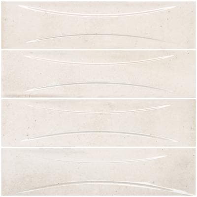 Antique White Relief