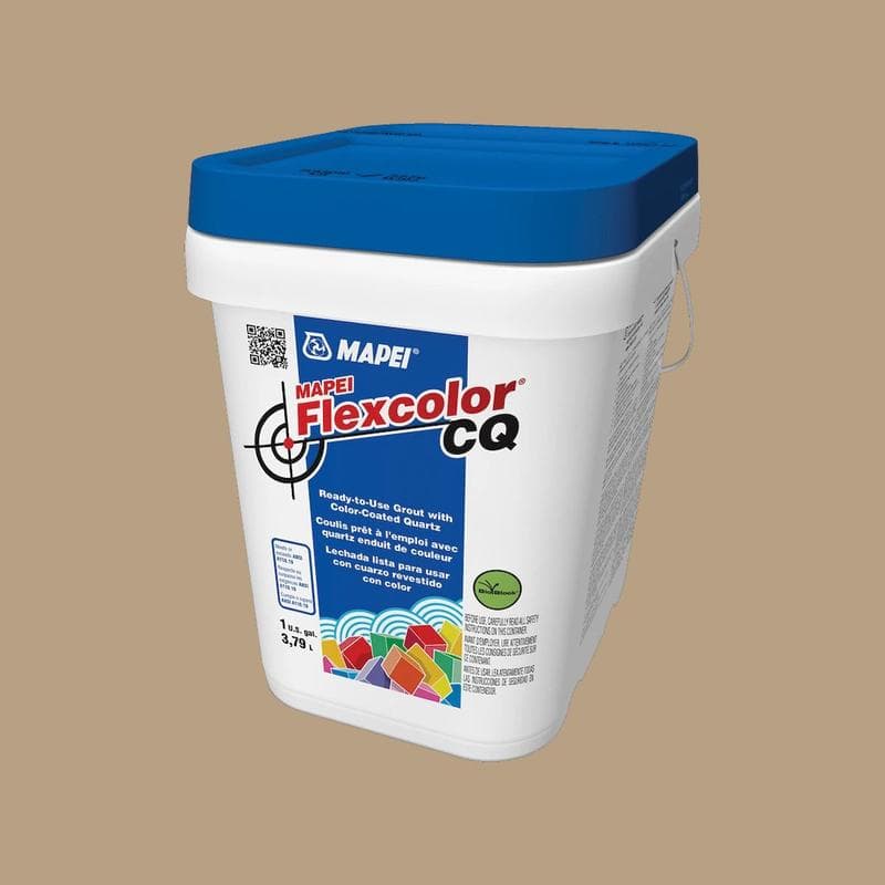 Mapei Flexcolor CQ Premix Grout 1 gal Premix Pale Umber - Image 1