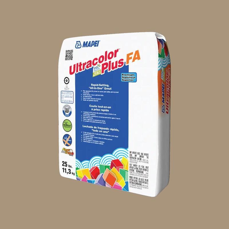 Mapei Ultracolor Plus FA Grout 25lb Cobblestone - Image 1