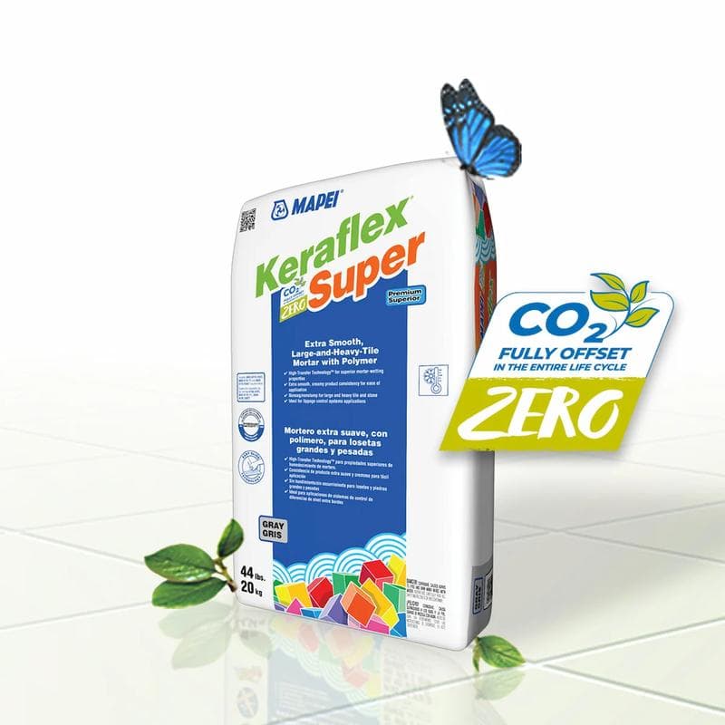 Mapei Keraflex Super Grey Thinset Tile Mortar 44lb - Image 1
