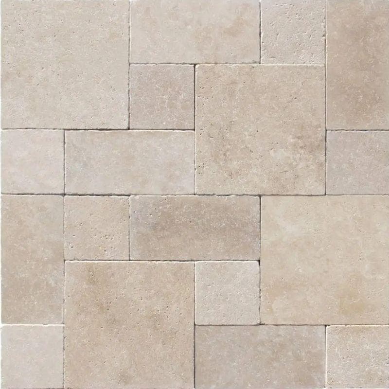 Cordoba Cream 3cm Paver Roman Pattern - Image 1