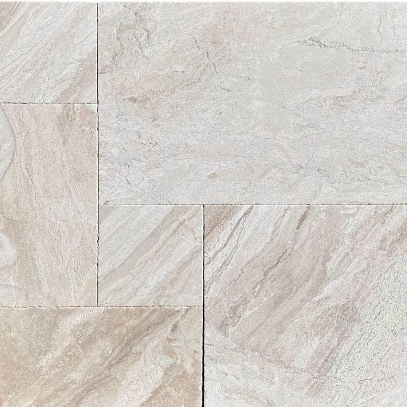 Verona Marble 3cm Paver French Pattern - Image 1