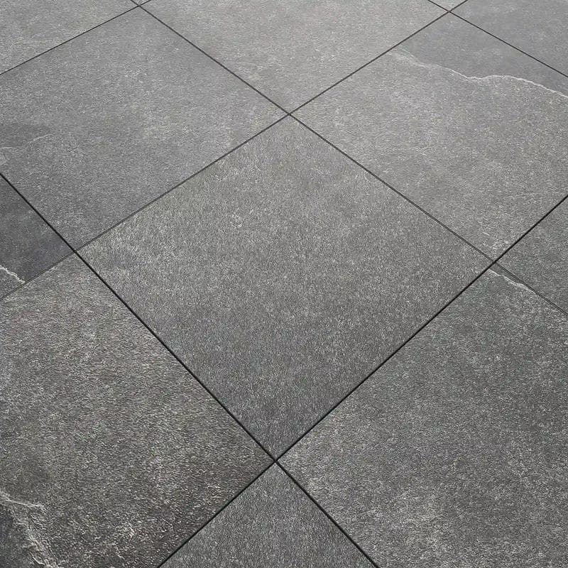 Thunder Black 2cm Paver 24x24 - Image 2