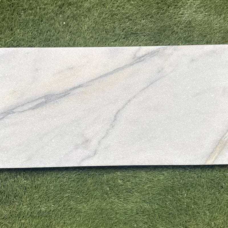 Carrara Equinox Marble 5cm Double Modern Pool Coping 12x24 - Image 6