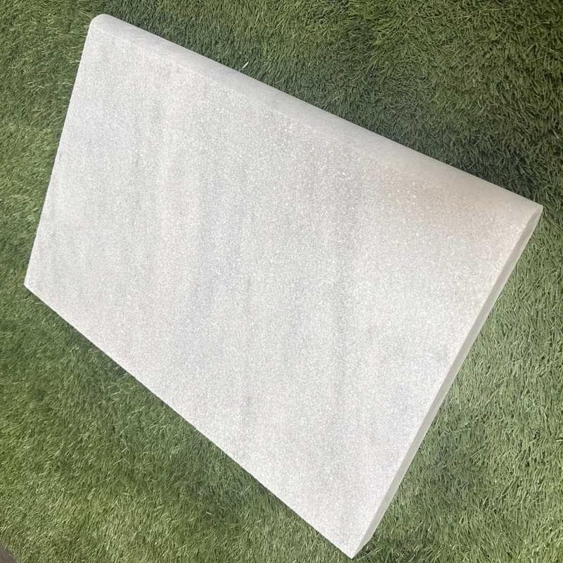 Carrara Equinox Marble 5cm Double Bullnose Pool Coping 16x24 - Image 7