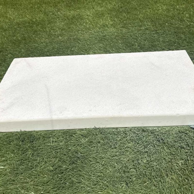 White Marble 5cm Modern Pool Coping 16x24 - Image 2