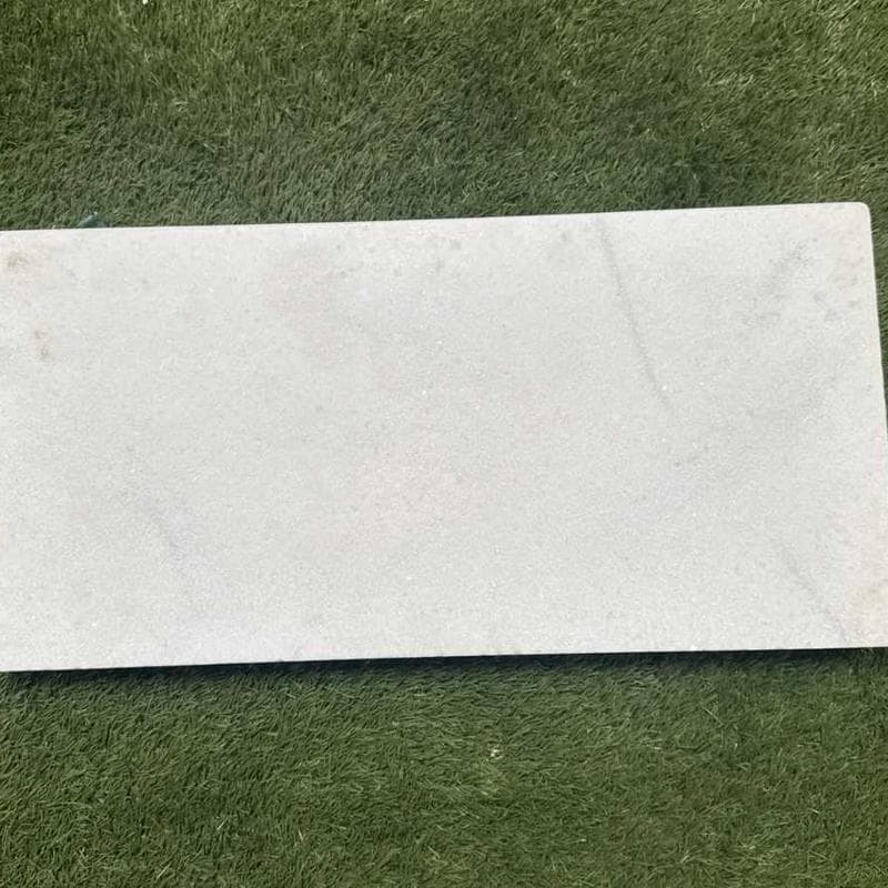 White Marble 5cm Modern Pool Coping 12x24 - Image 3