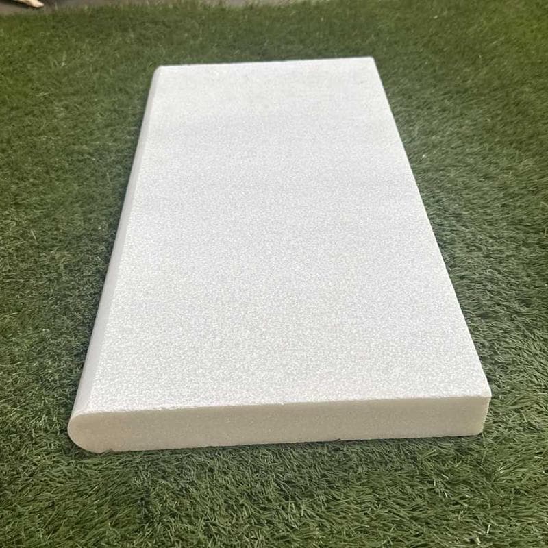 White Marble 5cm Bullnose Pool Coping 16x24 - Image 3