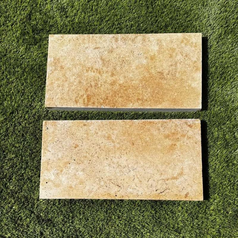 Chocolate Brown 5cm Double Modern Pool Coping 12x24 - Image 5
