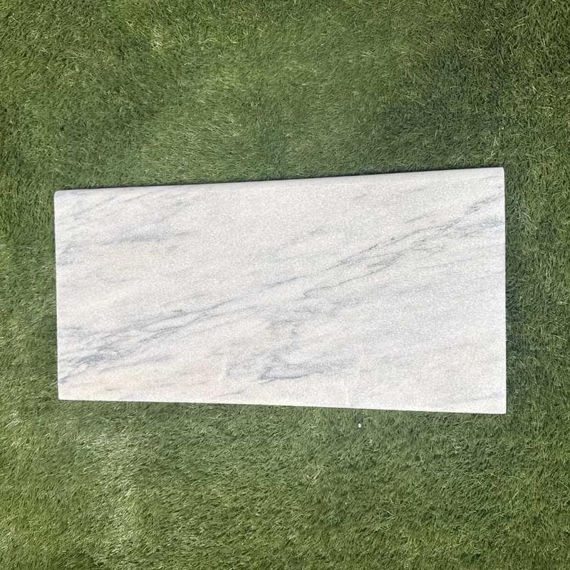 Carrara Equinox Marble 3cm Bullnose Pool Coping 16x24 - Image 7