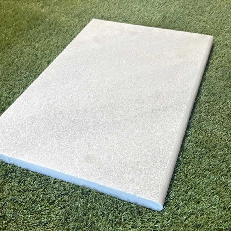 White Marble 3cm Bullnose Pool Coping 12x12 - Image 4