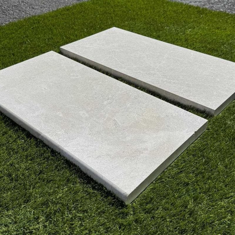 Verona Marble 3cm Bullnose Pool Coping 12x24 - Image 1