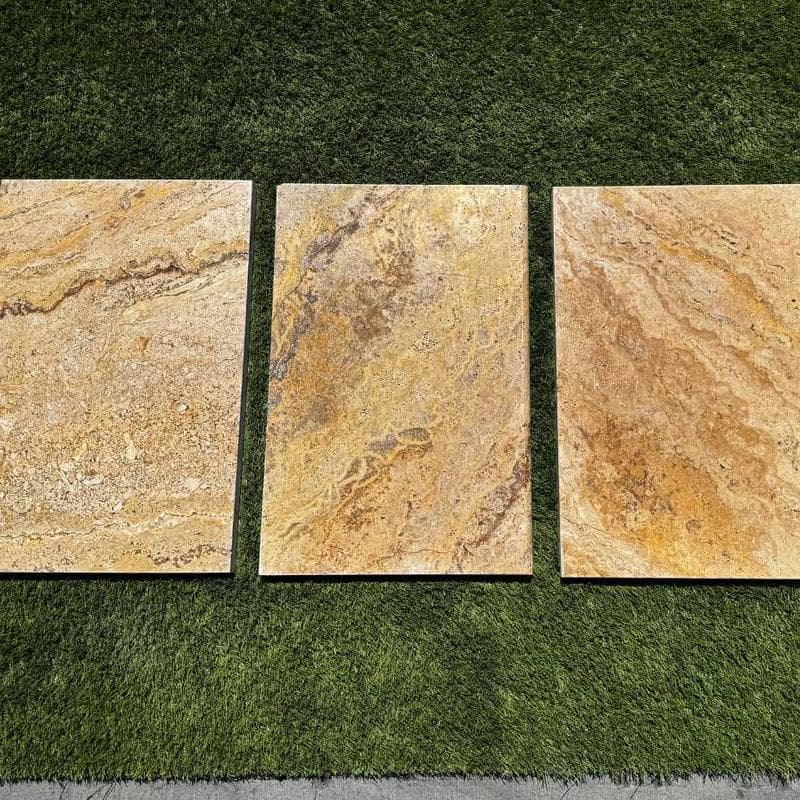 Autumn Leaves 3cm Double Bullnose Pool Coping 12x24 - Image 4