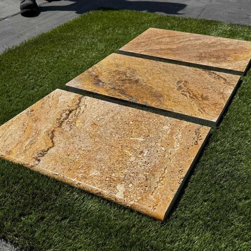 Autumn Leaves 3cm Bullnose Pool Coping 12x24 - Image 6