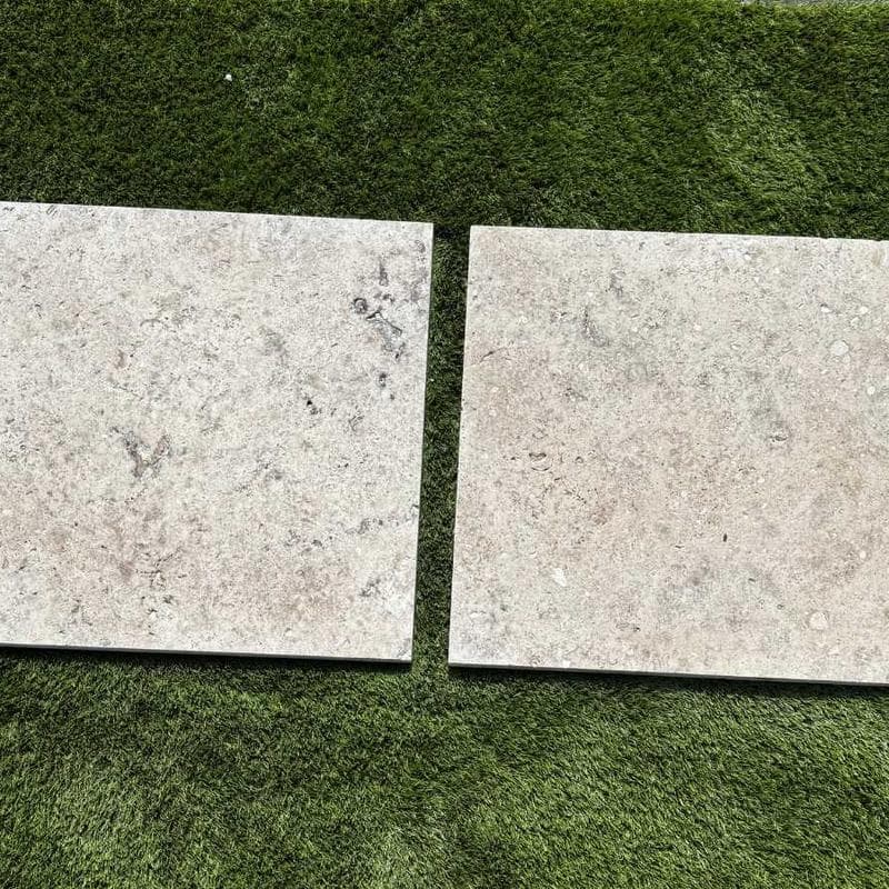 Silver Travertine 3cm Paver 6x12 - Image 6