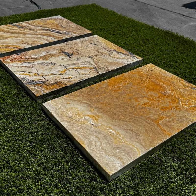 Autumn Leaves 3cm Paver 12x12 - Image 6