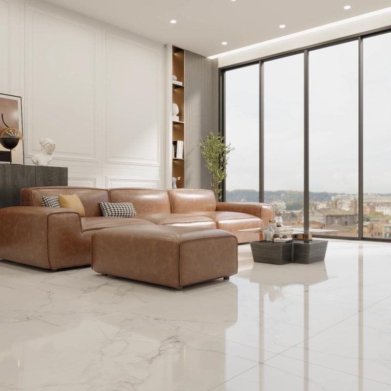 Noire Carrara 48x48 R Polished - Image 2