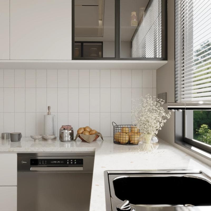 Mood Matte White Ice 4-1/4 x 10 - Image 9