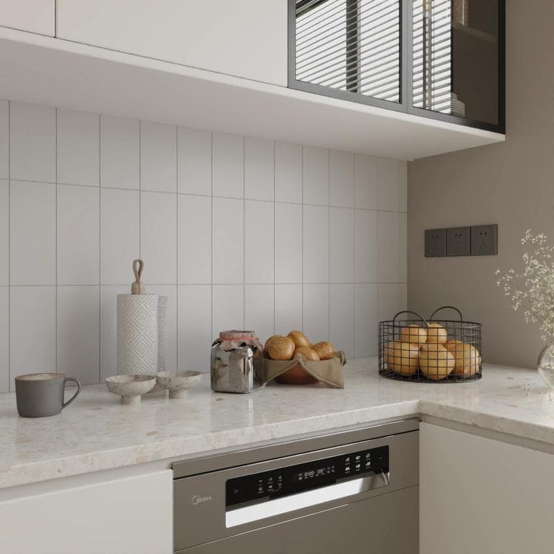 Mood Matte Tender Gray 4-1/4 x 10 - Image 8