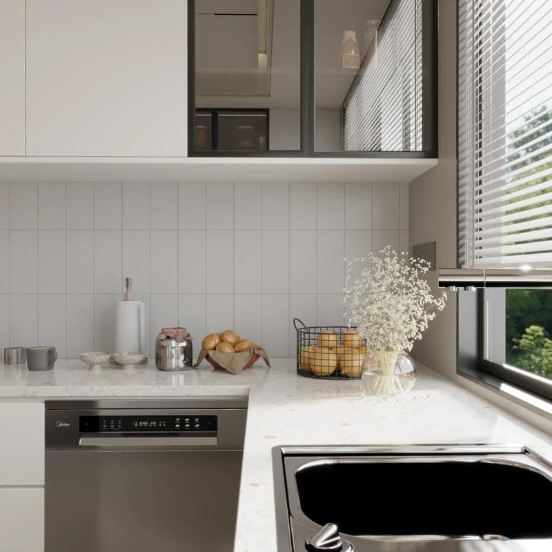 Mood Matte Tender Gray 4-1/4 x 10 - Image 9